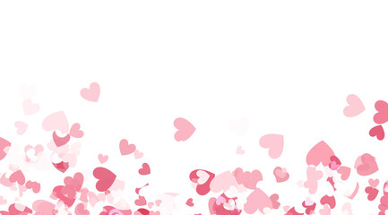 Pink Hearts Celebration – Valentine’s Dream, love and valentines day element on transparent background