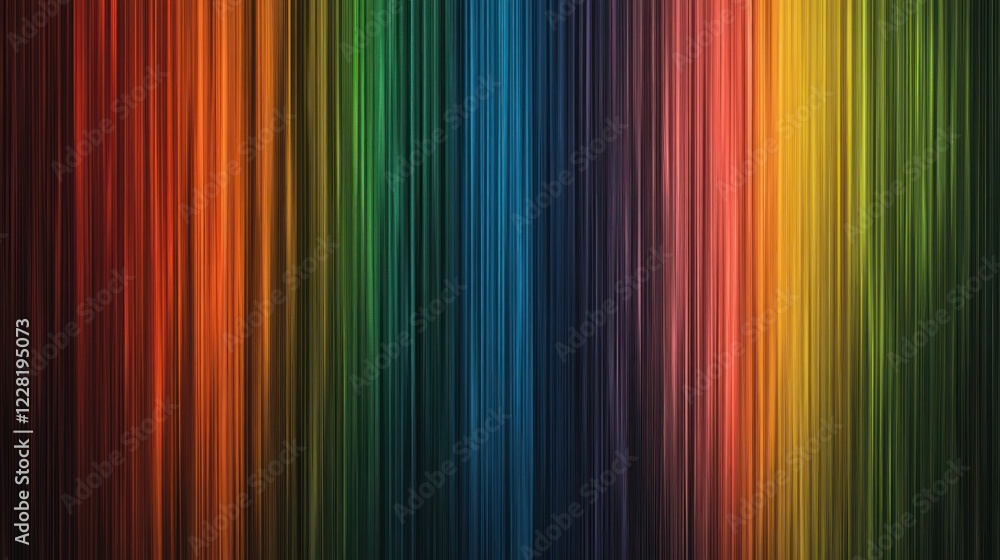 Poster abstract colorful vertical stripes background design