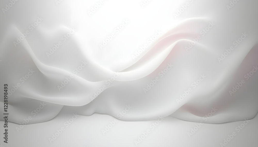 Wall mural white gray background soft grey gradient abstract background