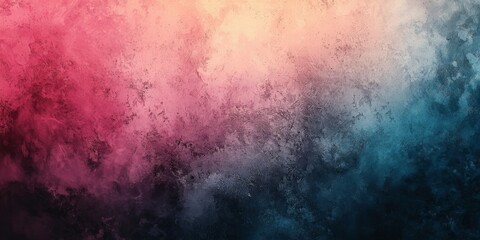 Obraz premium Abstract textured background with a gradient of pink blue and dark tones