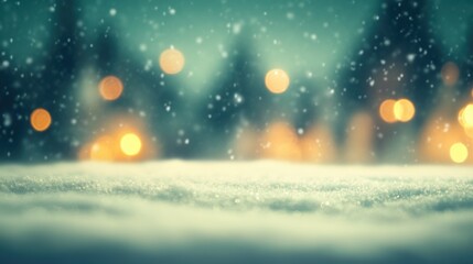 Trees covered by heavy snow in winter forest