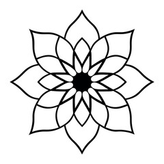 Awesome Manda art  vector illustration