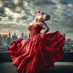 Hippopotamus Dance Generated