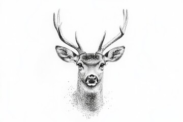 Majestic Axis Buck with Antlers in Natural Habitat: A Stunning Chital Representation