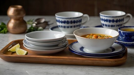 female hands washing dirty dish holding soap foam sponge in the kitchen