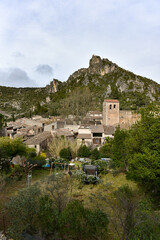 Vue d'ensemble du centre village de Saint-Guilhem-le-Désert.