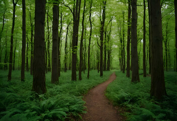 Fototapeta premium path in the forest