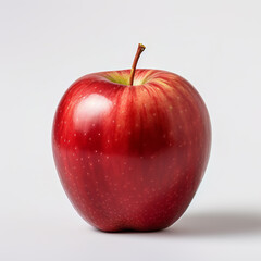 Apple illustration on white background