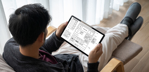 Website design software provide modish template for online retail business and e-commerce