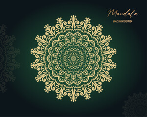 Creative luxury mandala background design vector  ornamental mandala design art