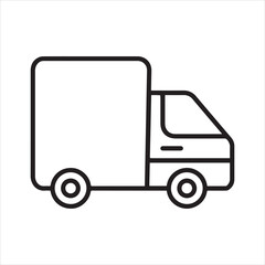 Food Delivery icon vector art illustration.
