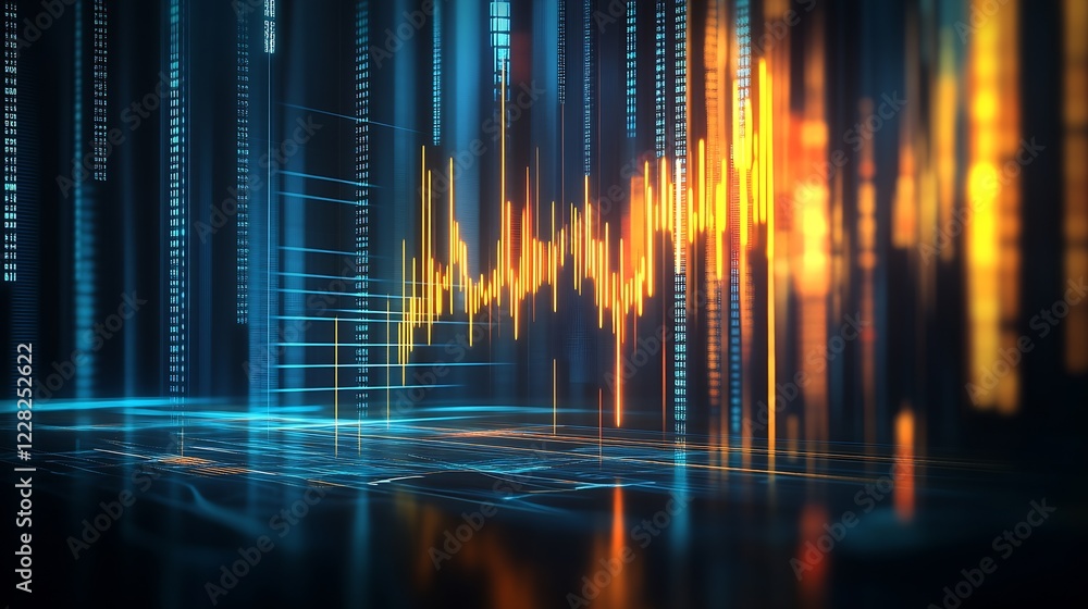 Poster Innovative Financial Data Insights with Luminous Graphical Interface : Generative AI