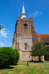 The beautiful St. Marys Church in the town of Maldon in Essex, UK.