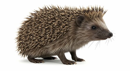 Adorable European Hedgehog Close-Up