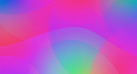 Obraz premium Abstract Swirls of Color: An abstract gradient background bursts with vibrant shades of magenta, teal, and green, creating a mesmerizing swirl of fluid color. 