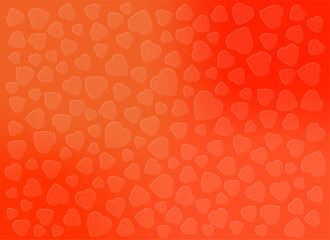 hearts shapes background