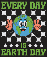 Earth Day T-shirt, Environmental tshirt, Floral Earth, Flower Planet Tee, Earth day Tshirt, Make Everyday Earth Day shirt,, Earth Lover Shirt, Save The Planet, Recycle, Environment Day, Climate Change