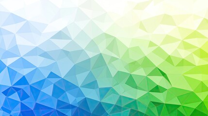 Obraz premium Abstract Geometric Pattern with Blue and Green Tones for Modern Background or Graphic Design Projects