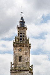 Obraz premium Hesdin belfry, architecture in Pas-de-Calais, France