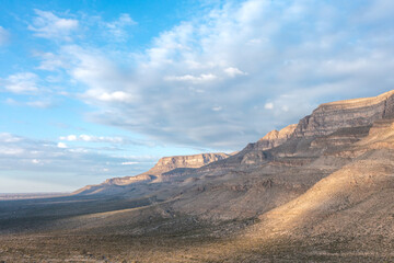 Aerial View of the Sacramento Mountains Near Alamogordo New Mexico