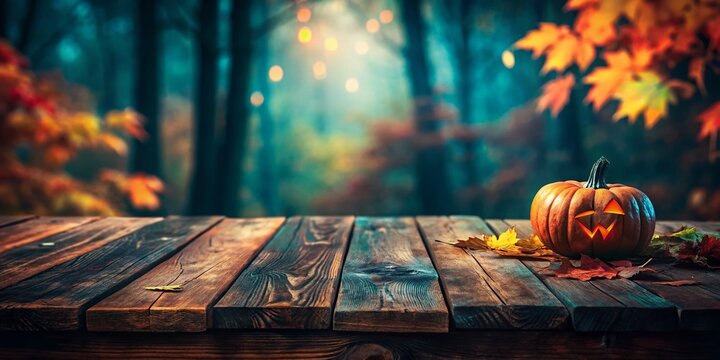 October Background. View