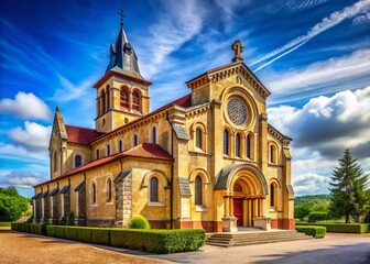 Saint-Vincent-de-Paul Church, Landes, France: Byzantine Revival Architecture