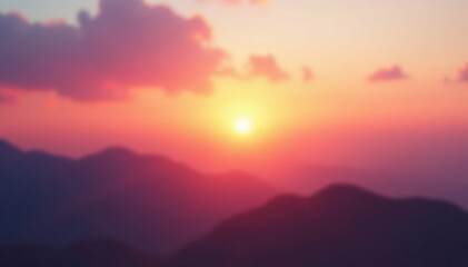 Obraz premium Soft, blurry sunset hues, pastel colors, dreamy sky, sky, spring