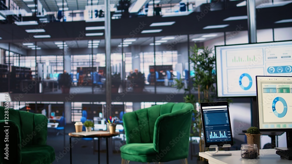 Aufkleber luxurious boardroom space within a multinational company used for meetings, office used to help make