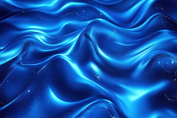 Fototapeta premium Modern Abstract Blue Artwork with Flowing Lines, Smooth Gradient Waves, and Minimalist Design for Creative Backdrops and Contemporary Inspirations