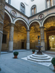 Obraz premium Palazzo Vecchio in city of Florence, Italy