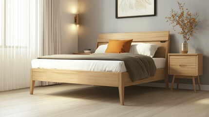 Modern Minimalist Bedroom Interior