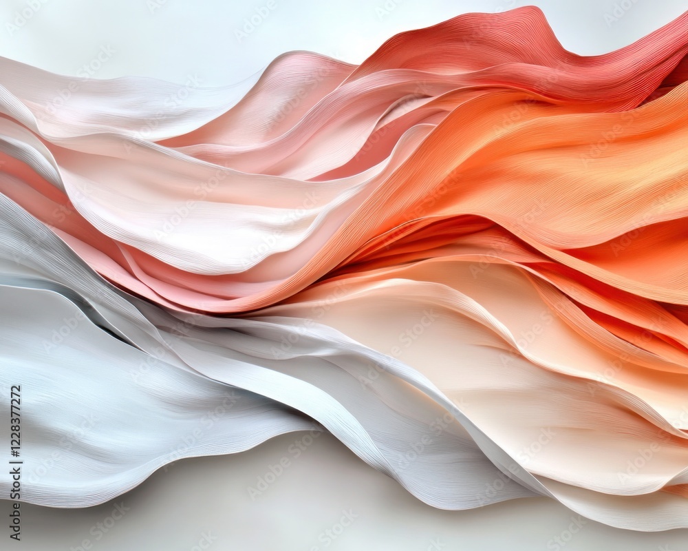 Aufkleber explore abstract art with dynamic shapes, representing growth and energy a visual study in movement 