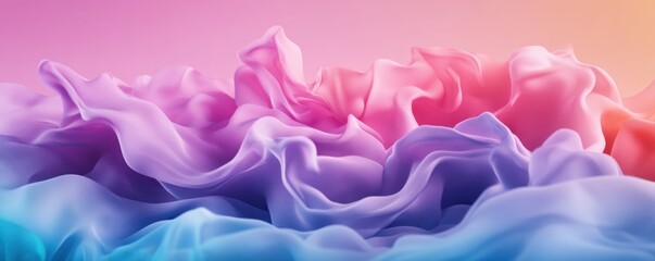 Fototapeta premium Explore a mesmerizing abstract art piece, showcasing A vivid dream world filled with bold swirling colors, blending seamlessly into one another creating a captivating visual This artwork uses