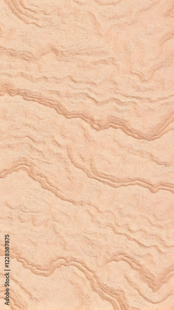 Poster light brown abstract background creates a smooth and elegant texture with flowing lines and subtle c