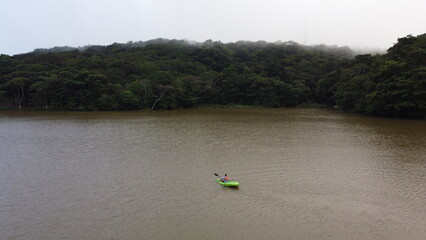 Overcast Aerial Drone Flight – Cerro Azul, Panama – 4K Cinematic View