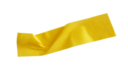  abstract glued yellow tape element