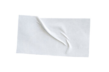  white duct tape isolated element