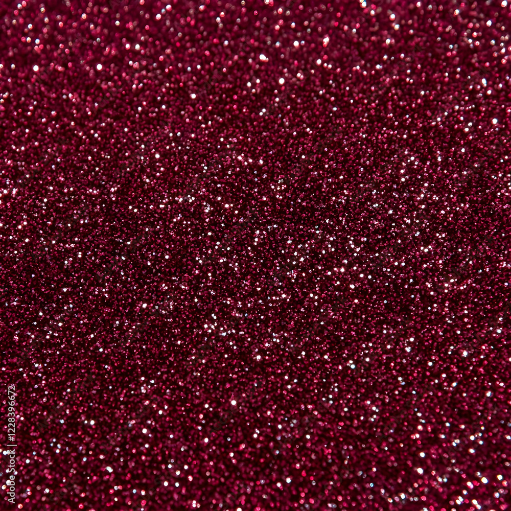 Aufkleber sparkling deep red glitter texture creates a festive background with shimmering particles evenly dis