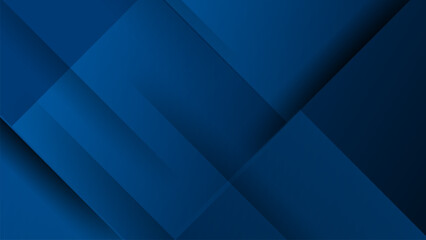 Fototapeta premium Professional Dark Blue Abstract Background for Presentations and branding with Overlapping Layers
