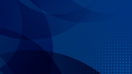 Wavey Dark Blue Abstract Background for Presentations and branding with Overlapping Layers