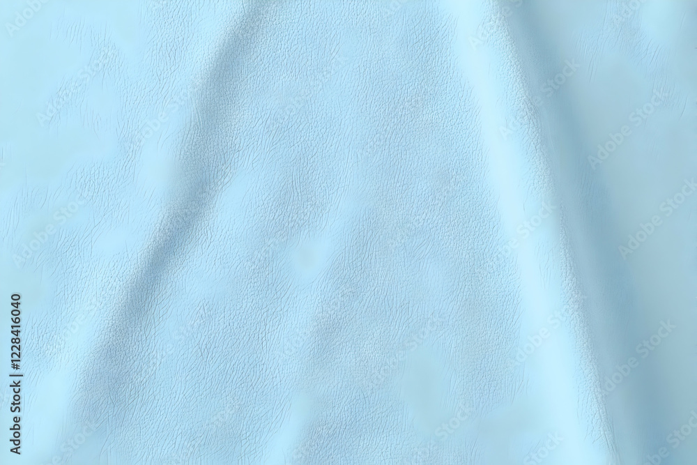 Poster light blue textured background creates a soft and elegant visual with subtle cracked pattern.