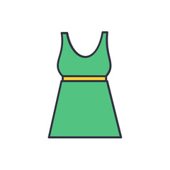 gown icon design	
