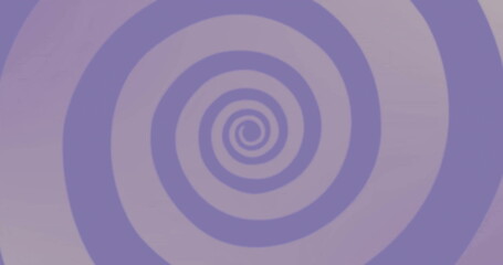 Image of purple loop on purple background