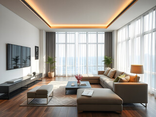 Fototapeta premium modern living room