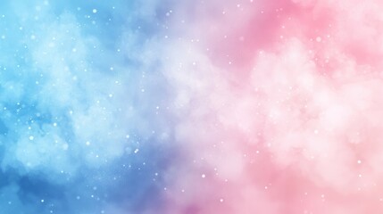 Blurred gradient background in blue and pink colors, flat design, vector illustration. 