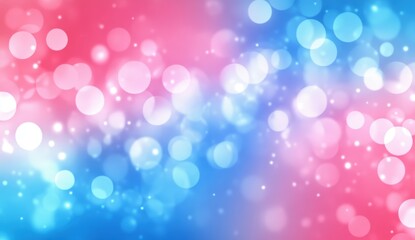 Blurred gradient background in blue and pink colors, flat design, vector illustration. 