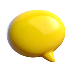 Isolated speech bubble chat, vector conversation icon 
