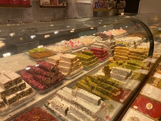 sweets in the market