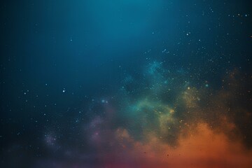 Naklejka premium starry night sky