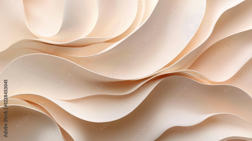 Poster a smooth gradient of beige transitioning to white, creating a soft and elegant copy space for versat